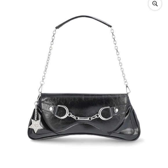 Paris Hilton Rider Baguette Bag 🆕 - Picture 1 of 15